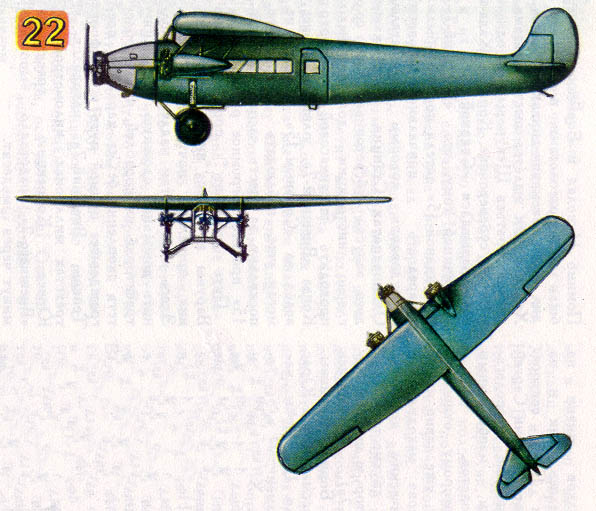 «Фоккер» F-VII в/3m (Голландия, 1926)
