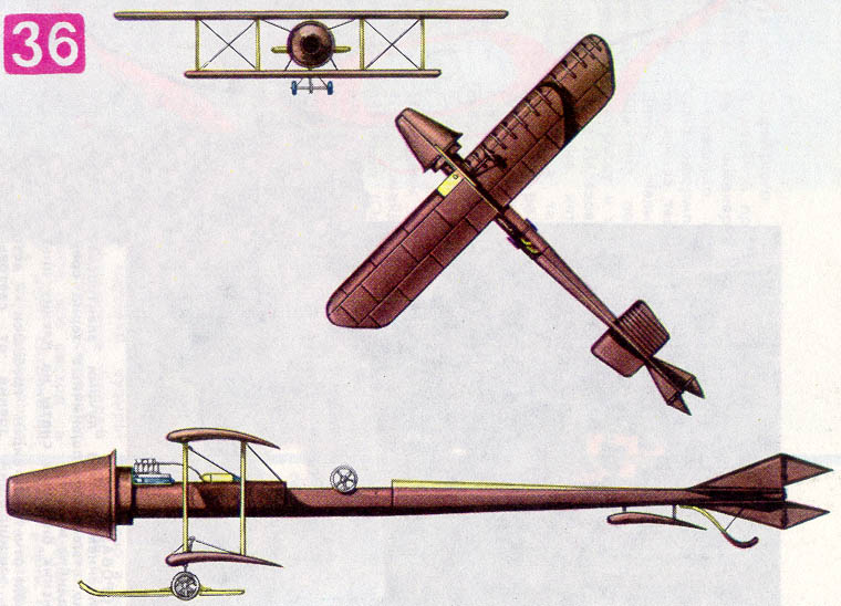Самолет А. Коанда (Румыния/Франция, 1910)