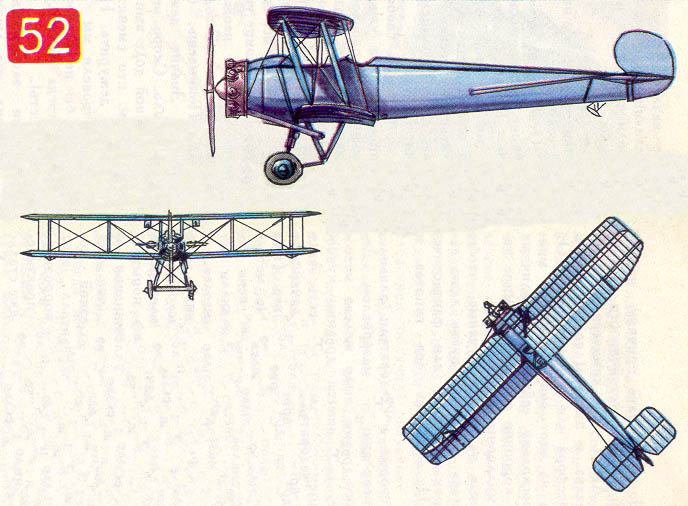 Учебный самолет «Авро-504 К» (Англия, 1917)