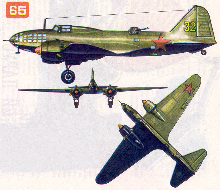 Бомбардировщик Ил-4 (ДБ-3Ф) (СССР, 1938)