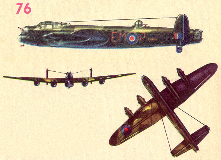 Бомбардировщик Авро 683 «Ланкастер» (Англия, 1939)