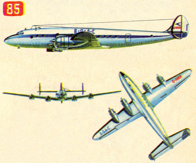 Пассажирский самолет Локхид 649A «Констеллейшн» (США, 1947)