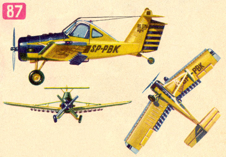 Самолет PZL-106 «Крук» (ПНР, 1973)